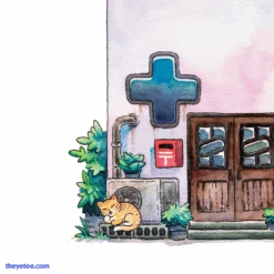 1989 Dot Matrix Lane -The Yetee Shop 1988 5