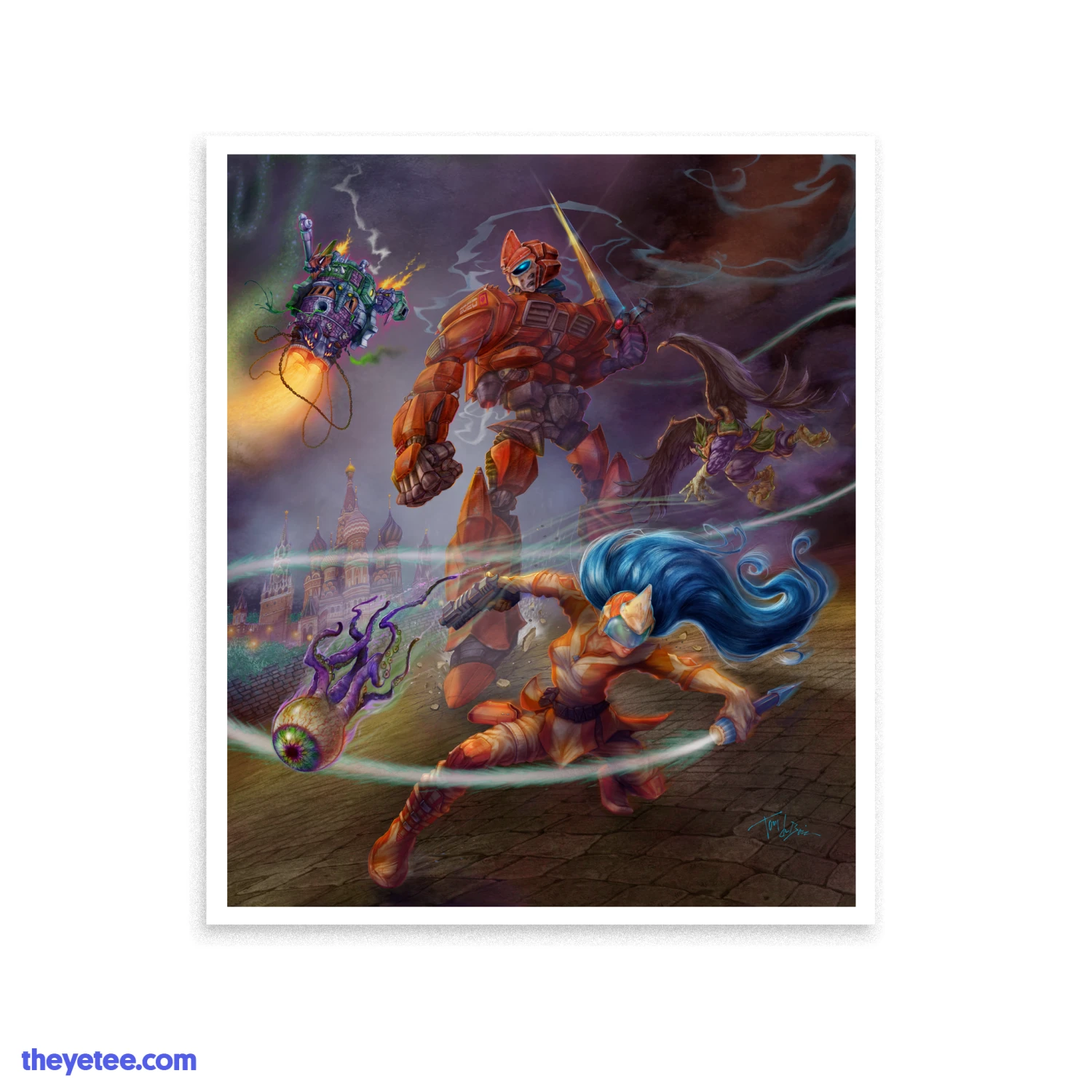 Panzer Paladin Art Print 3 Panzer Paladin Art Print