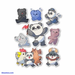 Beartastic Pack -The Yetee Shop BeartasticPack MockupB