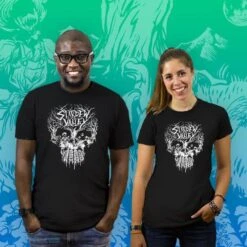 Skulldew Valley Tee -The Yetee Shop C skulldewtee 3122fe9b 5617 403a 8de3 aad507792f71