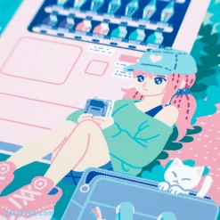 Cat Vending Poster -The Yetee Shop CatVendingPoster01 MOCK