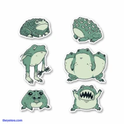 Creepy Frogs Volume 2 -The Yetee Shop Creepyfrogs 2 MockupB