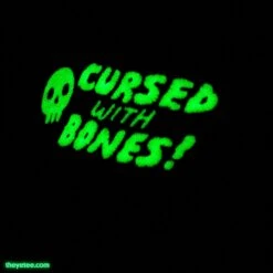Cursed With Glowing Bones Hat -The Yetee Shop Cursed with bones PH 03