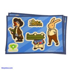 The Ghost Of Glamping Sticker Sheet
