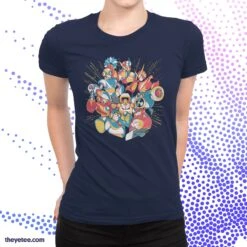 Robot Masters Redux -The Yetee Shop D RobotMastersRedux