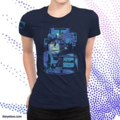 Night Shift Office Cats Tee -The Yetee Shop E NightShift