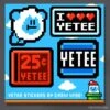 Super Yetee Land Stickers -The Yetee Shop GHOST 027cbaa6 a830 402b aa5d 9c7efd75b20d