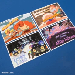 Epic Adventures Await -The Yetee Shop Grindstone Postcards PH02