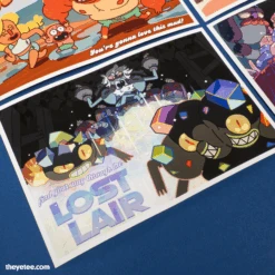 Epic Adventures Await -The Yetee Shop Grindstone Postcards PH03