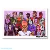Monster Prom Group Poster -The Yetee Shop Monster Prom Group Mock A