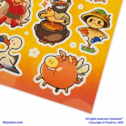 Octopia Sticker Sheet -The Yetee Shop Octopia Stickersheet PH03 NEW