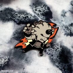 Rasta Beast -The Yetee Shop RastaBeastPin PH03