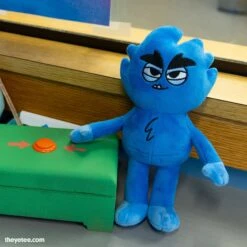 Roy Plush -The Yetee Shop RoyButton