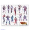 Street Fighter Character Sticker Sheet -The Yetee Shop SF1 Characters Stickersheet