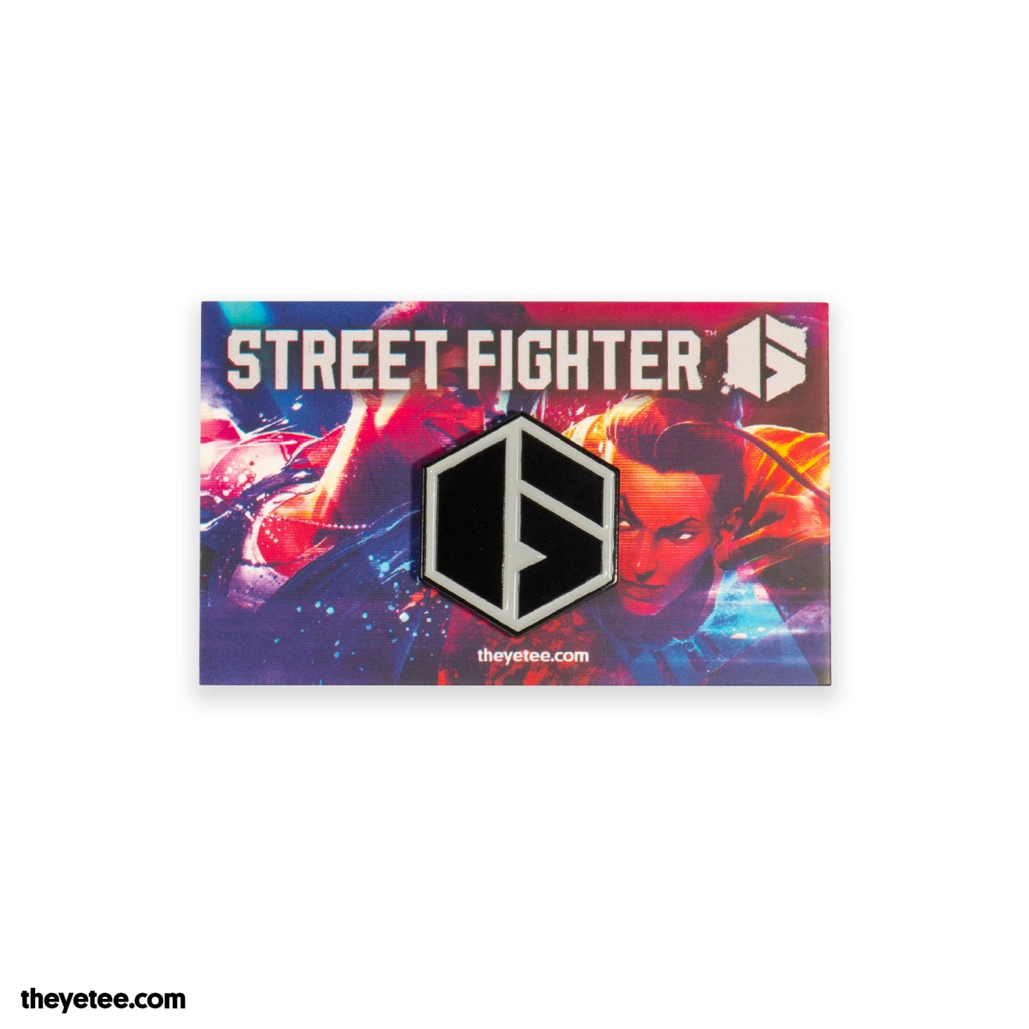 Street Fighter 6 Logo Pin 3 Street Fighter 6 Logo Pin