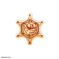 Howdy Pin -The Yetee Shop Sheriff PIN PH 02