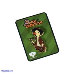 Duck Detective Pin