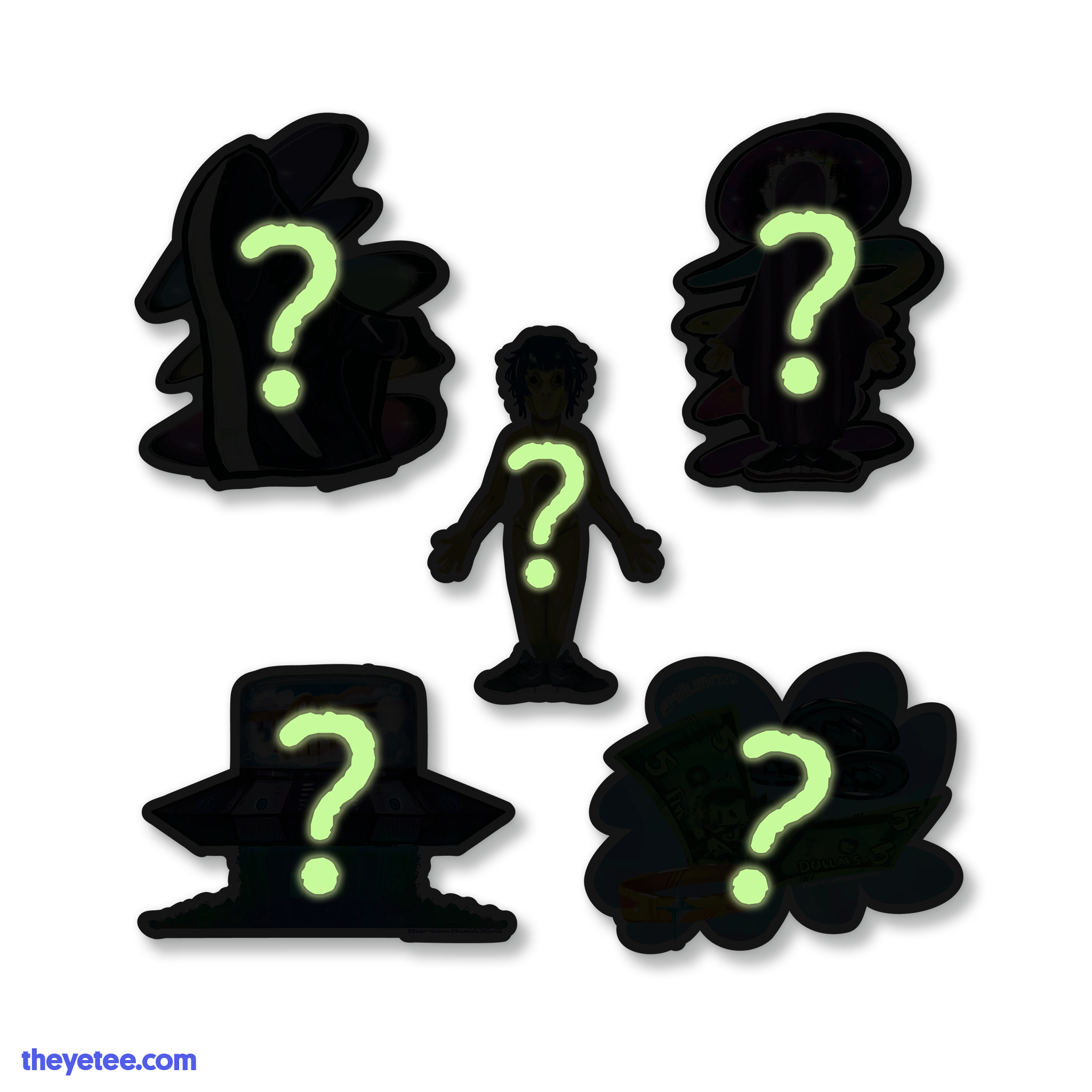 Top Secret Stickers Vol 1