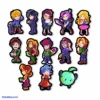 Townsfolk Sticker Pack -The Yetee Shop Townsfolk StickerPack Mock