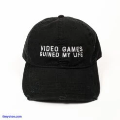 Video Games Ruined My Life Hat