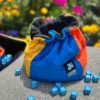Jumbo Upcycling Dice Bag Color Block -The Yetee Shop colorblock1