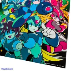 Mega Men -The Yetee Shop megmaposter4