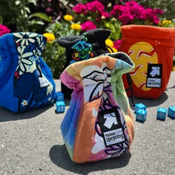 Upcycling Patchwork Dice Bag